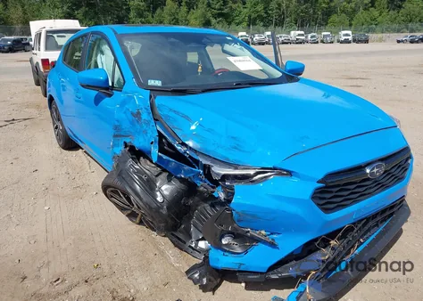 2025 Subaru Impreza Sport 5-Door from USA, damaged, VIN JF1GUAFC8S8208129